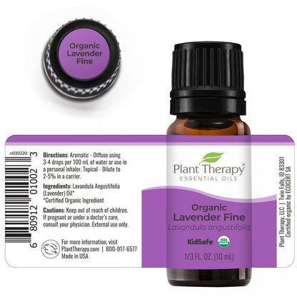 Organic Lavender Fine Essential Oil 有機真正薰衣草精油 | 10ml